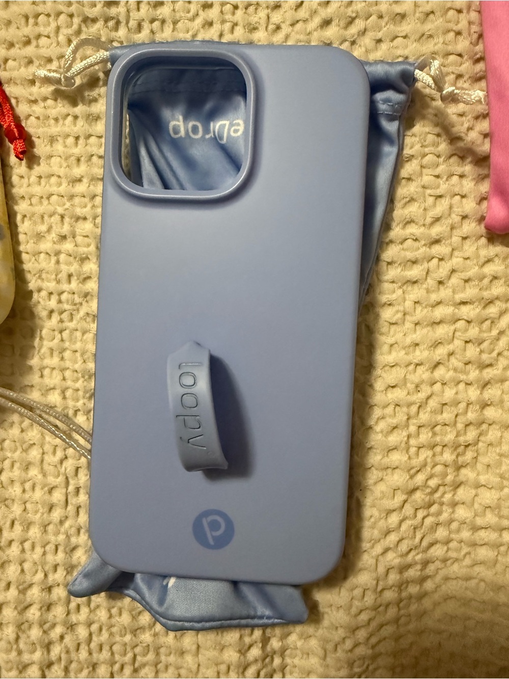 Loopy Case Light Blue iPhone 16 pro max